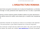 L´arquitectura romana | Recurso educativo 33515