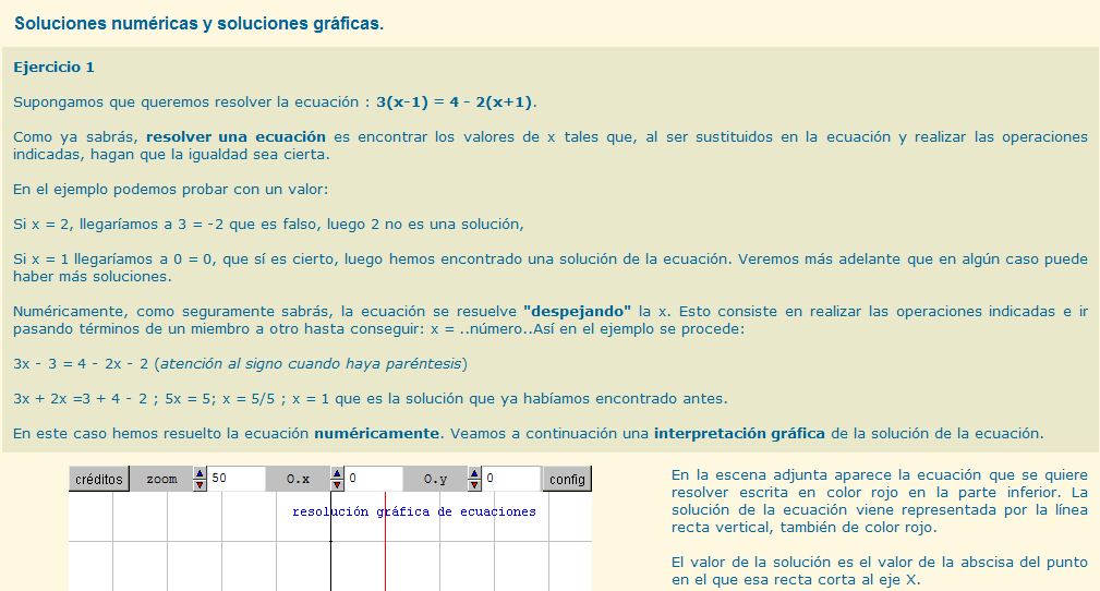 Soluciones numéricas y gráficas | Recurso educativo 36771