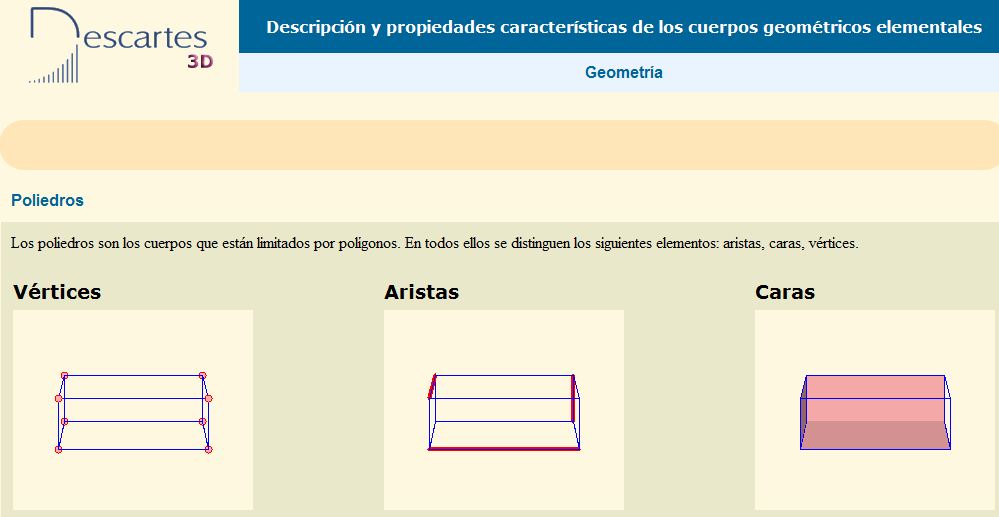 Poliedros | Recurso educativo 37181