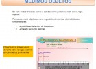 Medimos objetos con la regla | Recurso educativo 37335