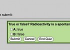 Nuclear chemistry: Radioactivity quiz | Recurso educativo 41921