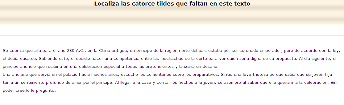 Señala palabras con tilde II | Recurso educativo 42158