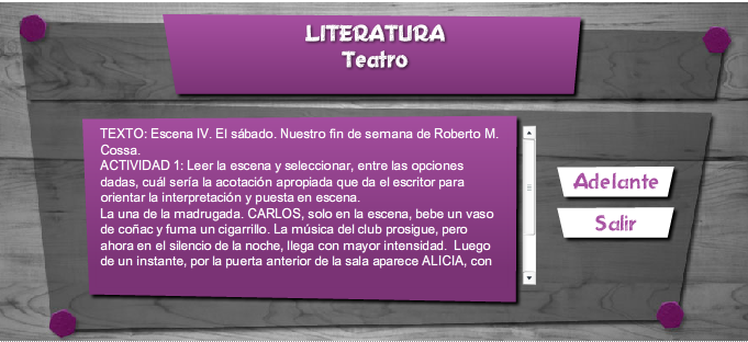 Teatro | Recurso educativo 45273