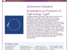 Synchrotron radiation | Recurso educativo 50011