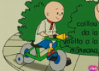 Caillou da la vuelta a la manzana | Recurso educativo 55319