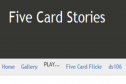 Website: Five Card Stories | Recurso educativo 23356