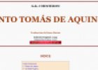 Santo Tomás de Aquino | Recurso educativo 28290