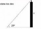 Trigonometría: 27.Problema del poste | Recurso educativo 3787