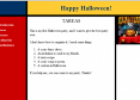 Webquest: Happy Halloween! | Recurso educativo 9679