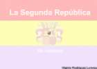 La II República | Recurso educativo 65460