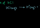 Strong acid titration | Recurso educativo 72110