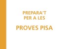 Prepara't per a les proves PISA | Recurso educativo 76153