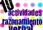 Top 10 de actividades para favorecer el razonamiento verbal | Recurso educativo 95886