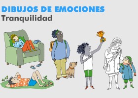 Dibujos emociones 3 - Tranquilidad | Recurso educativo 103593