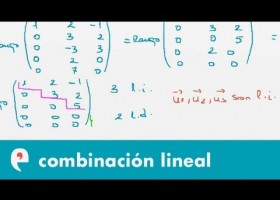 Vectores: combinación lineal (ejercicio) | Recurso educativo 109289