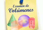 Examen Cuerpos Geometricos (Volumenes) | Recurso educativo 675488