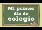 O meu primeiro día de colexio | Recurso educativo 769634