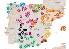 Mapa interactivo sobre patrimonio industrial | Recurso educativo 790657